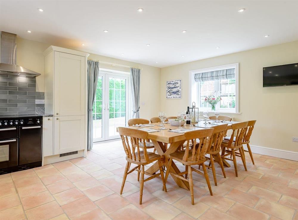 Spacious kitchen and dining area (photo 2) at Sea Holly Cottage, 