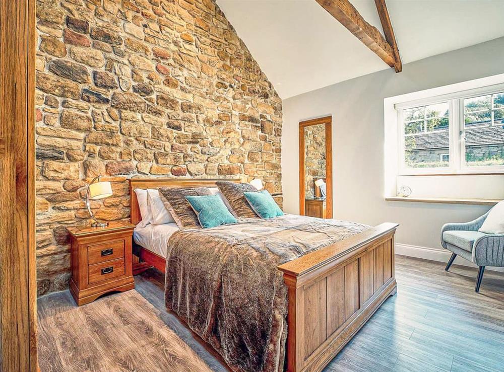 Double bedroom at Hall Yards Cottage in Wall, Hexham, Northumberland