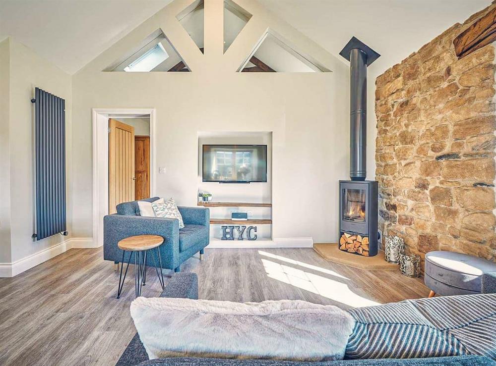 Living area at Hall Yards Cottage in Wall, Hexham, Northumberland