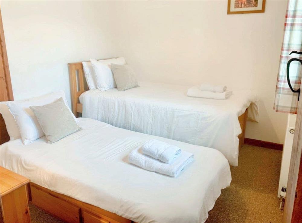Twin bedroom at Delphy, 