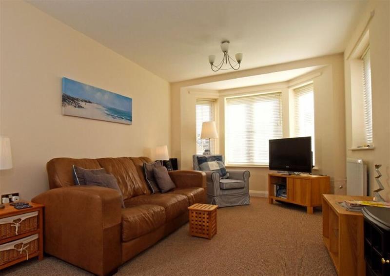 This is the living room at Hallgarth, Beadnell