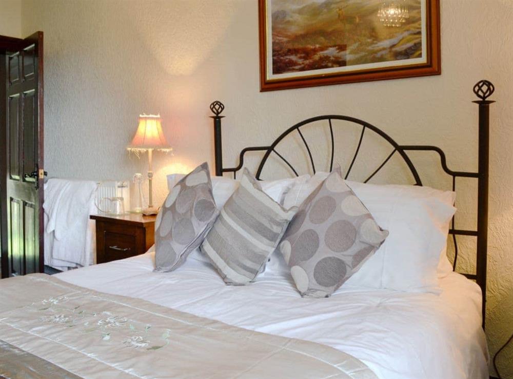 Well presented double bedroom at Halls Bank Farm in Arkleby, near Cockermouth, Cumbria