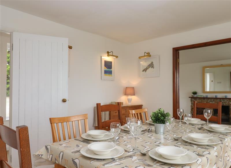 The dining area at Halls Farm, Poughill