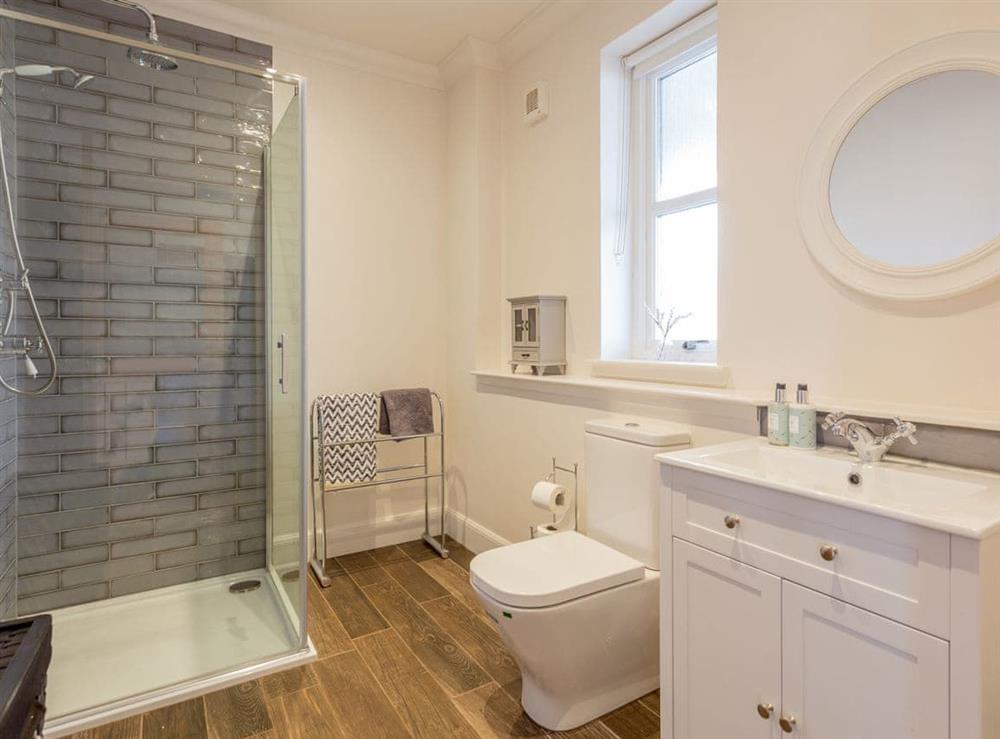 Ground floor shower room at Hamnavoe in Kinlocheil, near Fort William, Inverness-Shire