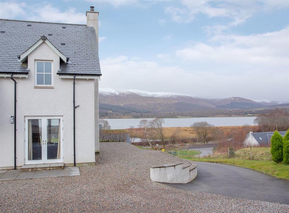 Stunning views from the property’s elevated position at Hamnavoe in Kinlocheil, near Fort William, Inverness-Shire