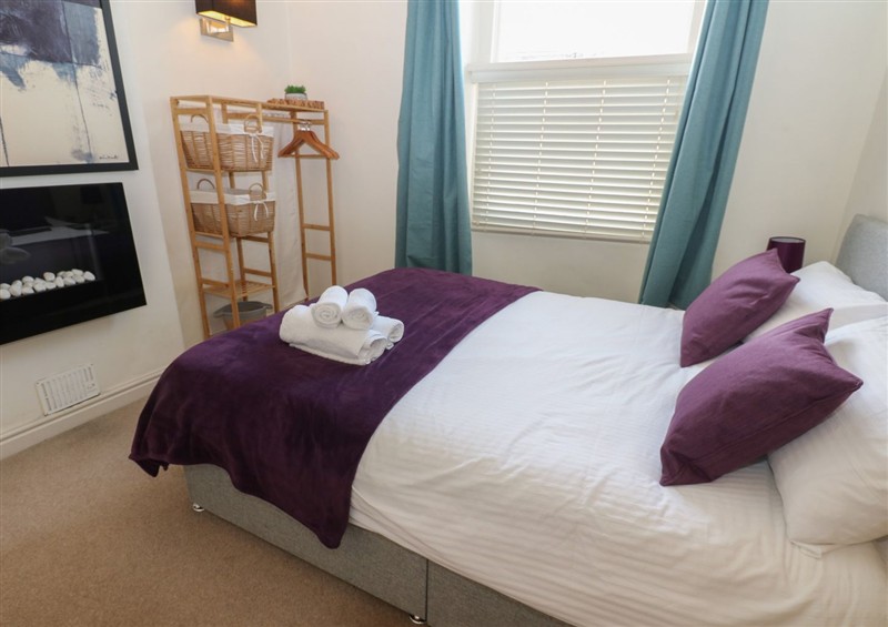 One of the 9 bedrooms at Hampton House, St Bees