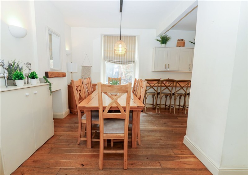 The dining room at Hampton House, St Bees