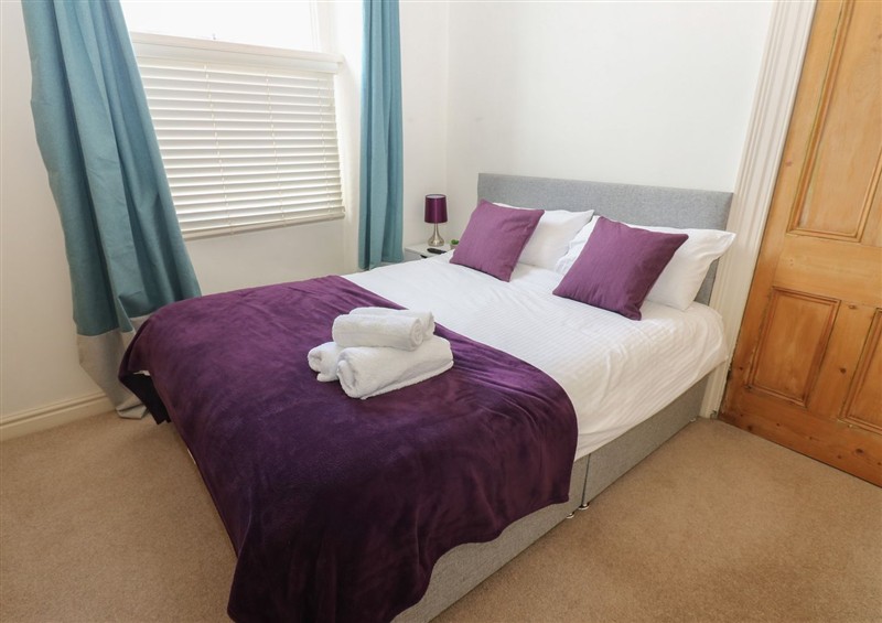This is a bedroom at Hampton House, St Bees