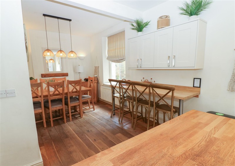 This is the dining room at Hampton House, St Bees