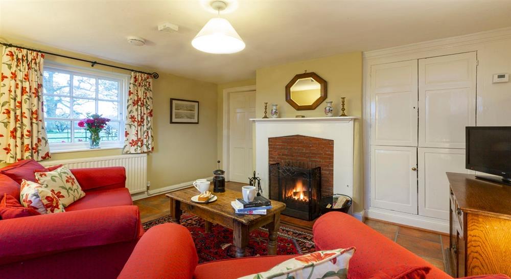 The sitting room at Hanbury Lodge in Droitwich, Worcestershire