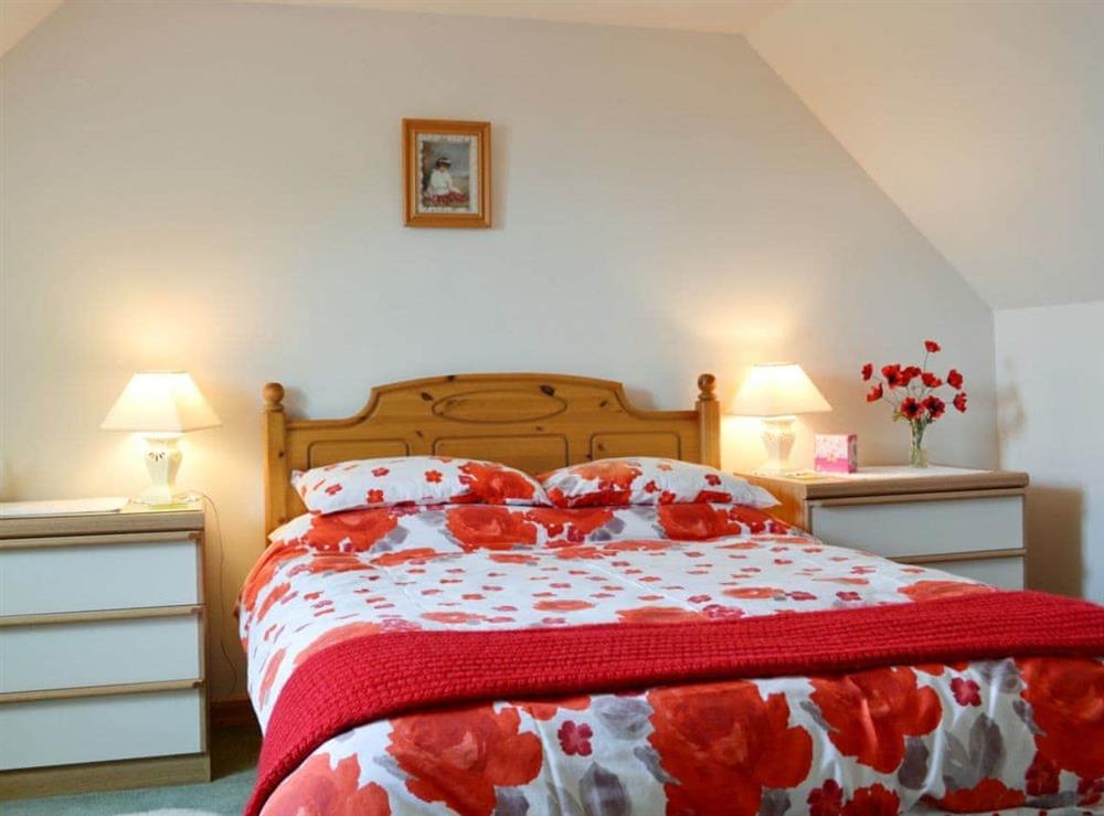 Double bedroom at Hannahs Cottage in Inverasdale, near Poolewe, Ross-Shire