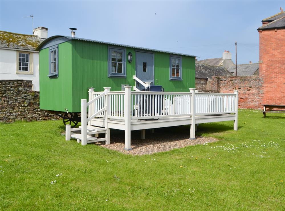 Exterior (photo 2) at Hannahs Shepherds Hut in Bowness-on-Solway, Cumbria
