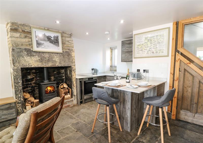 The living area at Hapenny Cottage, Meltham