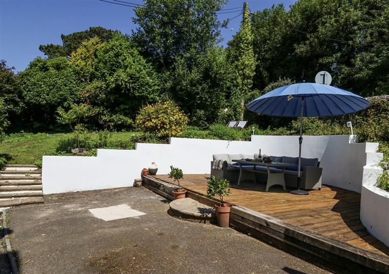 The garden in Happiness Cottage at Happiness Cottage, Piddlehinton