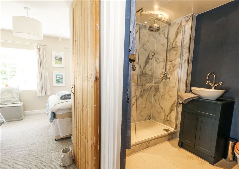 This is the bathroom at Happiness Cottage, Piddlehinton