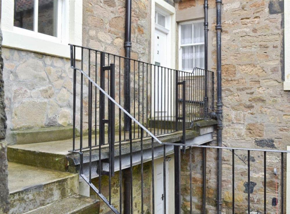 Entrance at Harbour Apartment in Anstruther, Fife