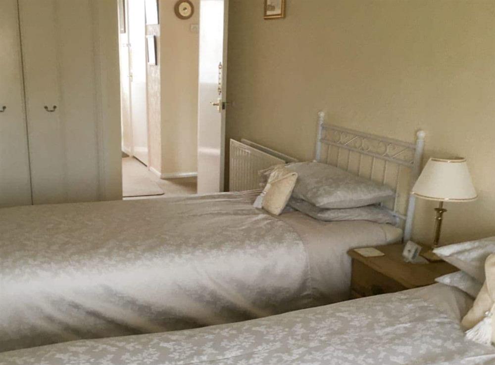Good-sized twin bedroom at Harbour Cottage in Haverigg, near Millom, Cumbria