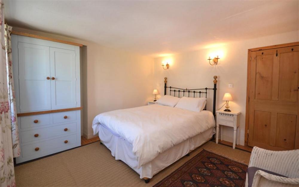 Lovely Master bedroom at Harbour Cottage in Hope Cove