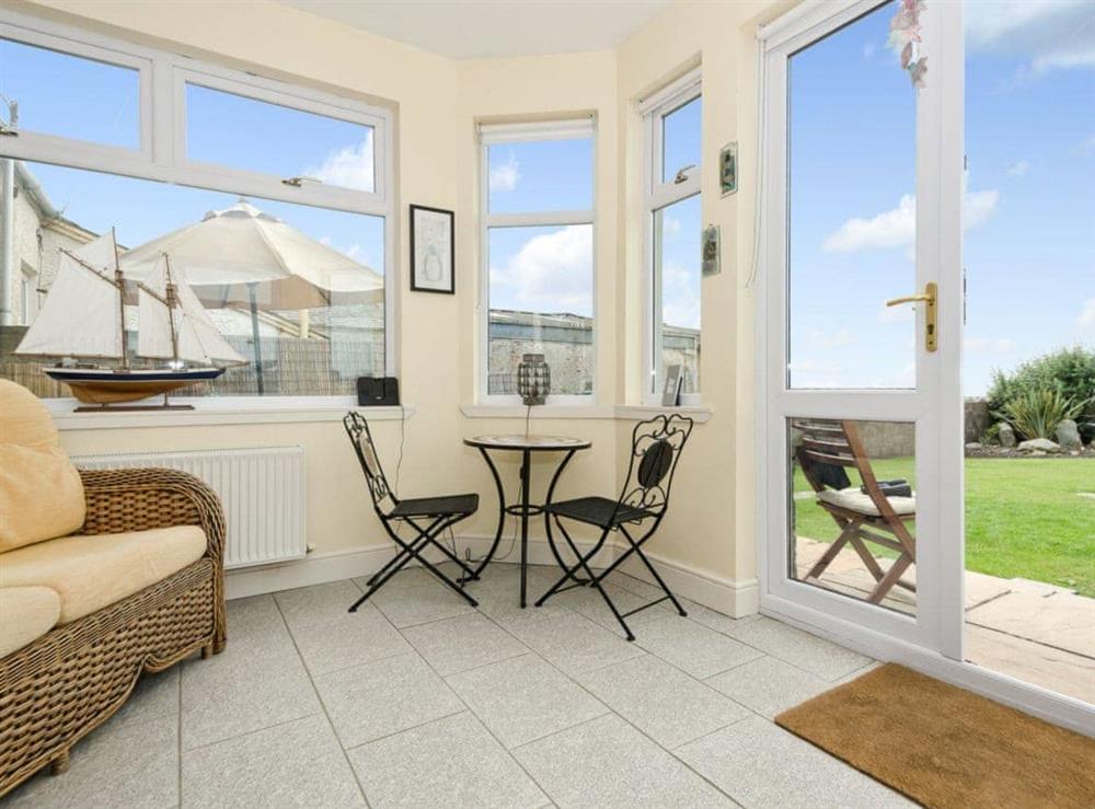 Conservatory at Harbour Cottage in Port William, Wigtownshire