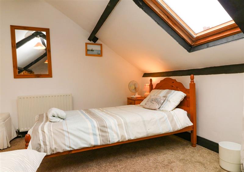 One of the bedrooms at Harbour Cottage, Watchet