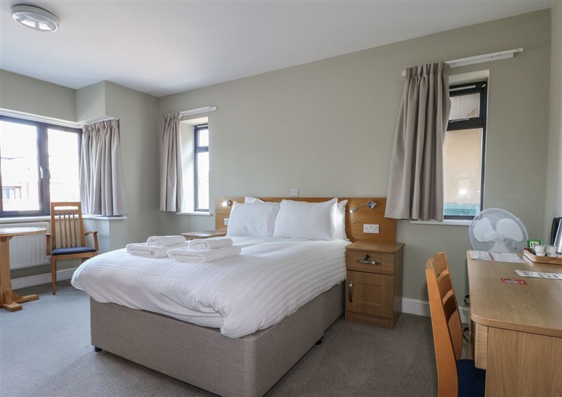 This is a bedroom at Harbour Haven at Marine Court, Littlehampton