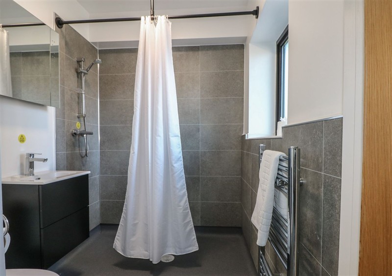 This is the bathroom at Harbour Haven at Marine Court, Littlehampton
