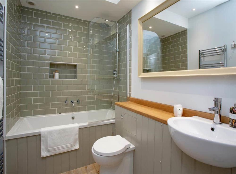 Bathroom at Harbour Heights in Mevagissey, Cornwall
