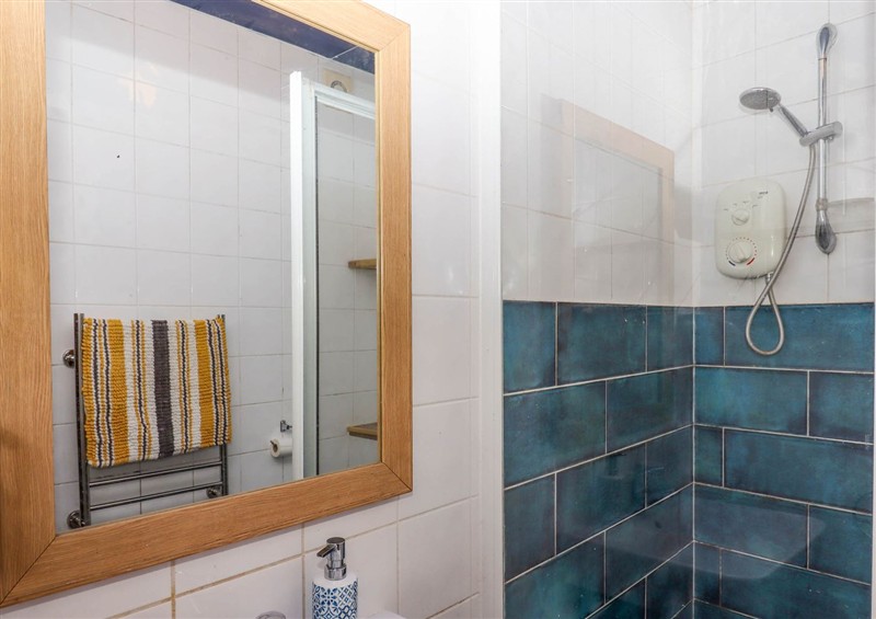 The bathroom at Harbour Hideaway, Dartmouth
