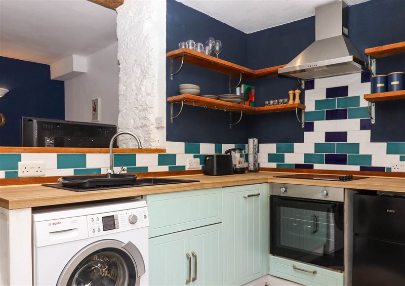 The kitchen at Harbour Hideaway, Dartmouth