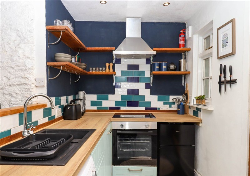 This is the kitchen at Harbour Hideaway, Dartmouth