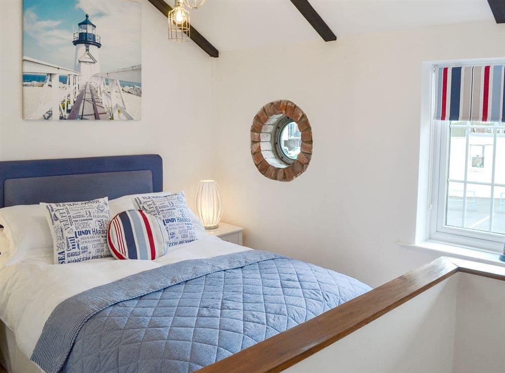 Comfortable double bedroom at Harbour Hideaway in Ilfracombe, Devon