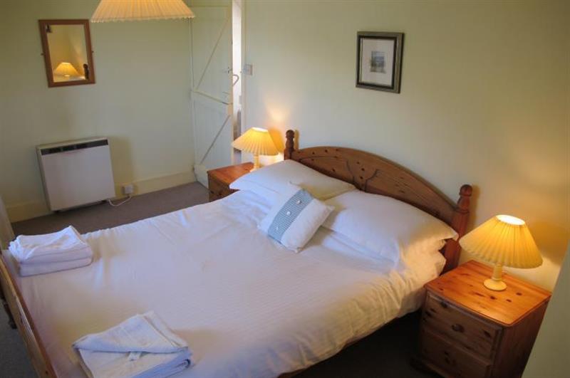 Double bedroom at Harbour House Apartment, Porlock Weir