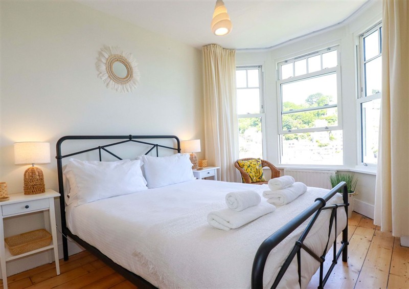 Bedroom at Harbour House, Looe