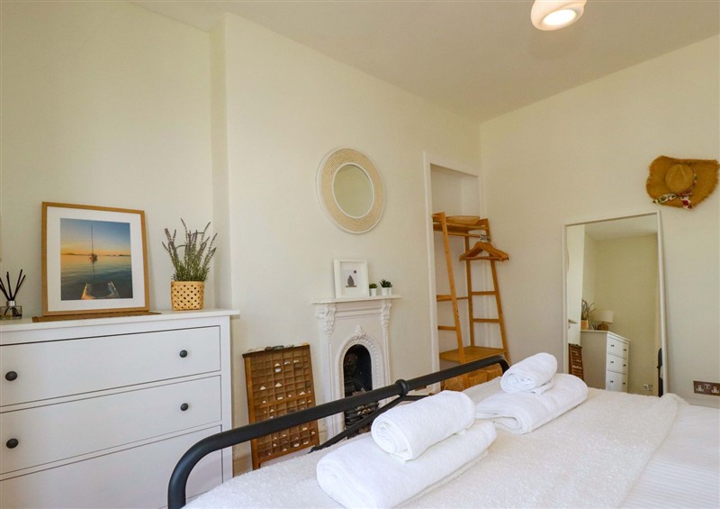 This is a bedroom at Harbour House, Looe