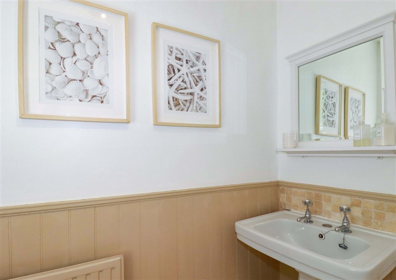 This is the bathroom (photo 2) at Harbour House, Looe