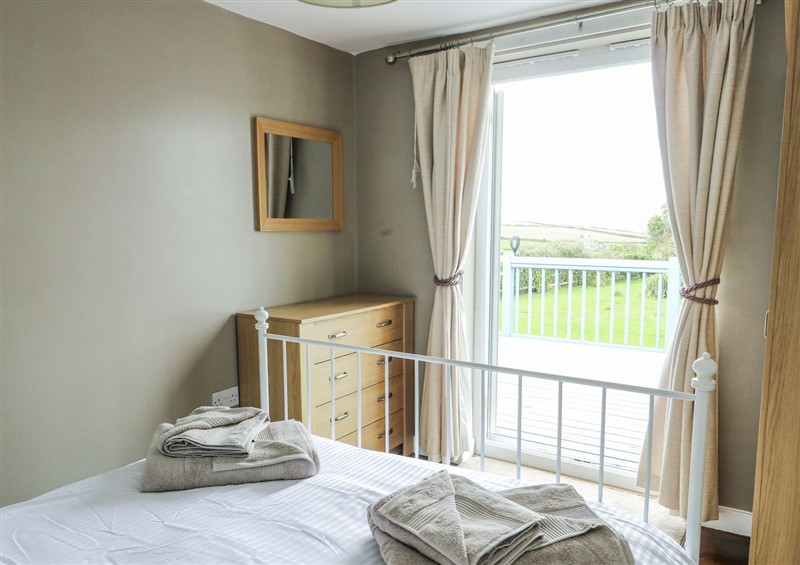 One of the 3 bedrooms at Harbour Lights, Church Bay