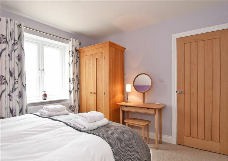 One of the bedrooms at Harbour Lights House, Seahouses