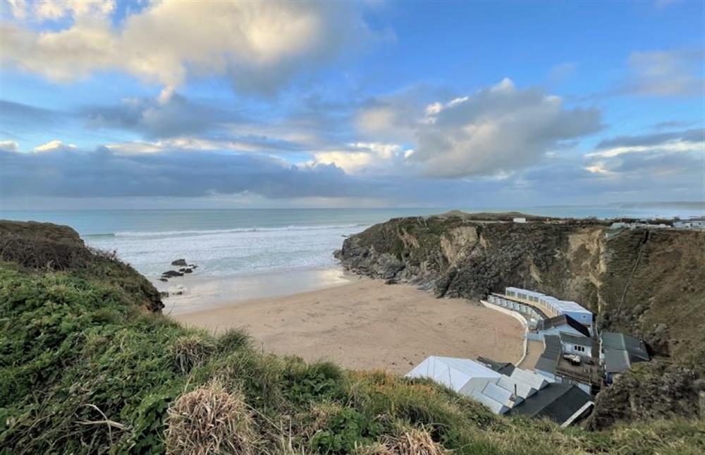 Lusty Glaze beach at Harbour Lights, Newquay 