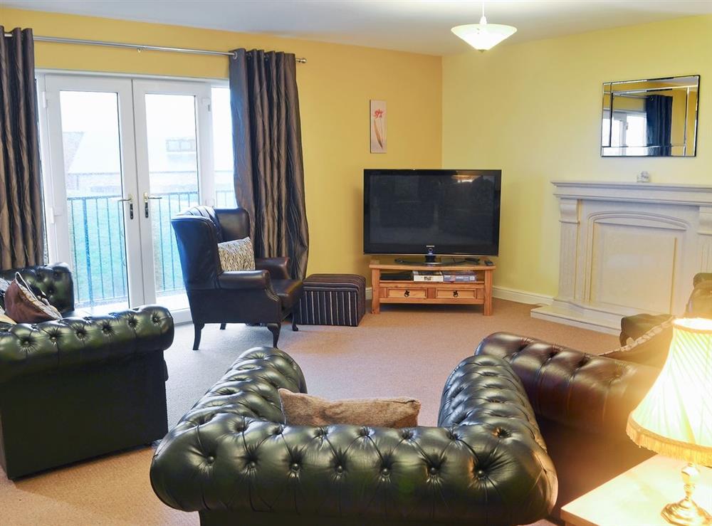Living room at Harbour Lodge in Morpeth, Northumberland