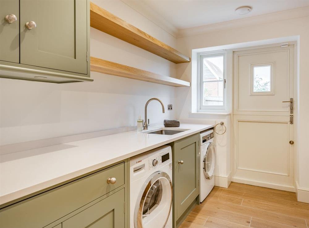 Utility room at Harbour Lodge in Walberswick, Suffolk