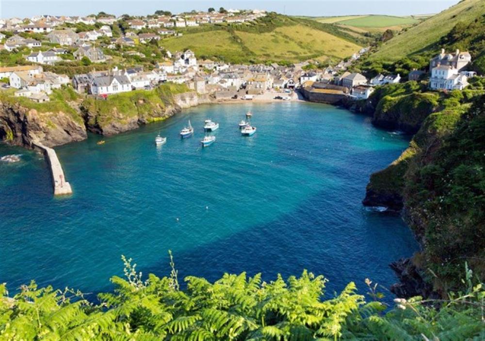 Port isaac village and harbour
