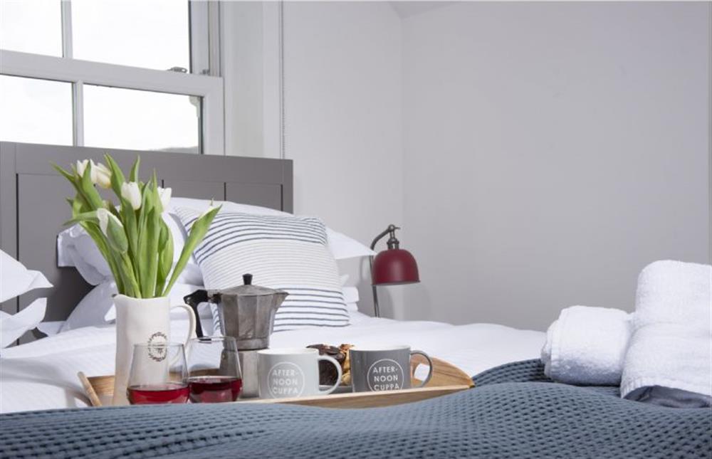 Enjoy breakfast in bed at Harbour Masters House, Portreath