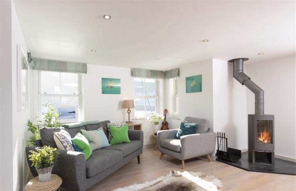 Spacious and cosy sitting room at Harbour Masters House, Portreath