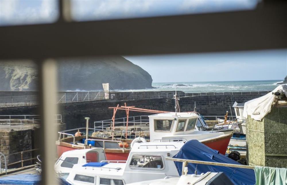 Watch the boats come and go! at Harbour Masters House, Portreath
