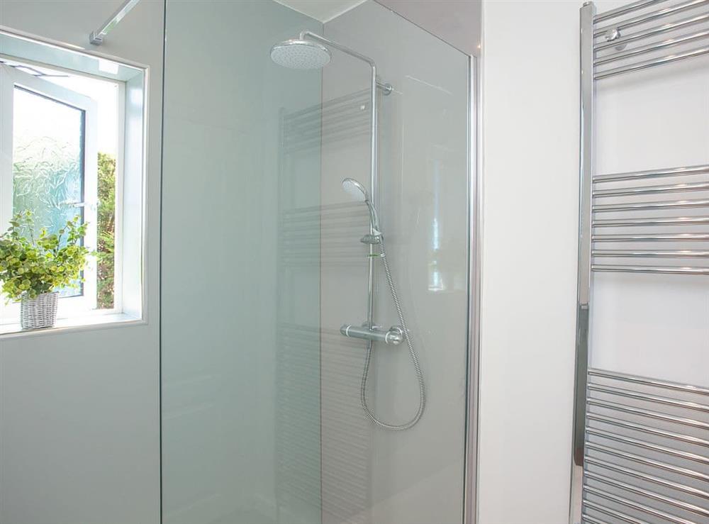 Shower room at Harbour Retreat in Paignton, South Devon, England