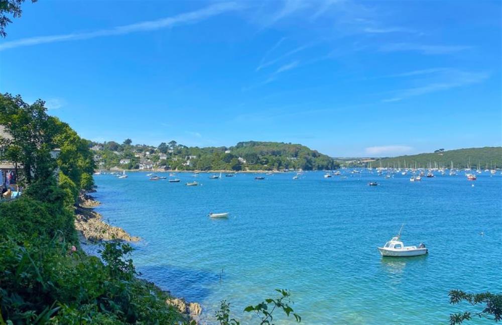 The Helford River nestles snugly between the western edge of Falmouth Bay and eastern side of The Lizard Peninsula