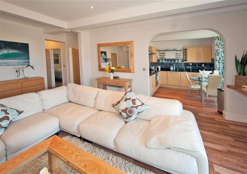 The living area (photo 2) at Harbour View, Abersoch