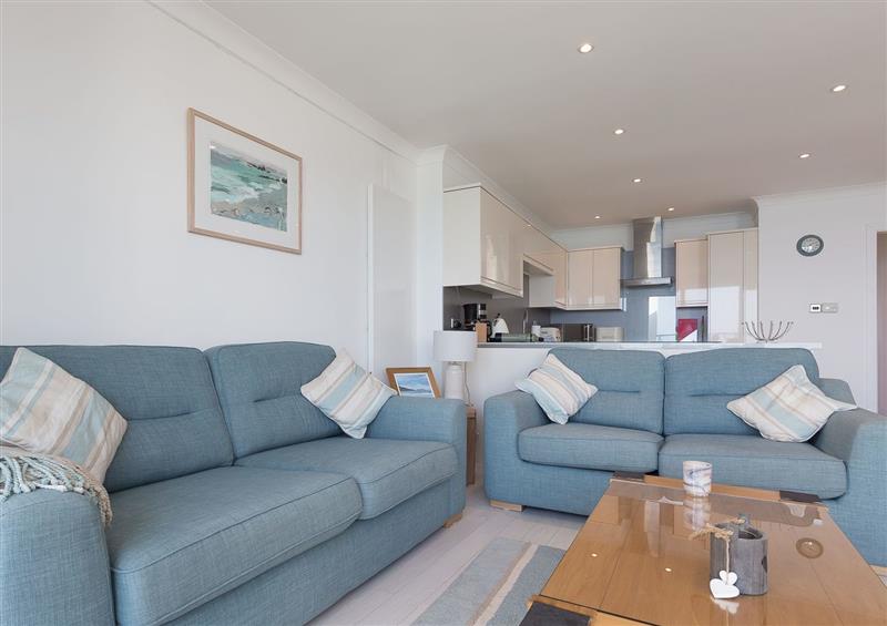 Enjoy the living room at Harbour View, Carbis Bay