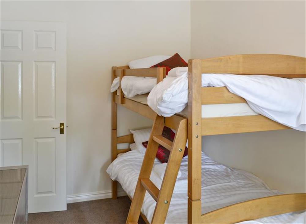 Convenient bunk bedroom at Harbour View in Castletown, Isle Of Man