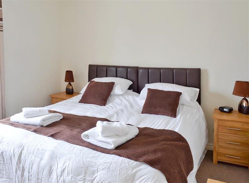 Light and airy double bedroom at Harbour View in Castletown, Isle Of Man